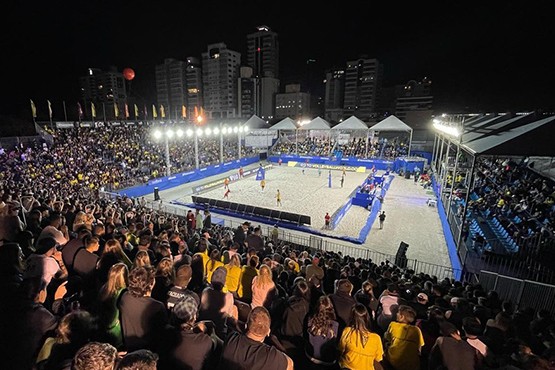 Final do Challenge - Circuito Mundial de Vôlei de Praia Itapema, SC